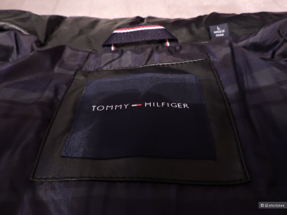 Пуховик мужской Tommy Hilfiger российский 52/54 .Размер производителя L.