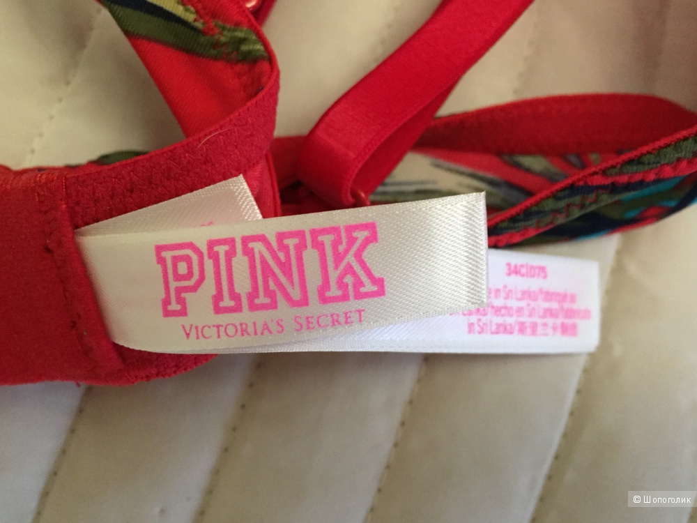 Комплект белья Pink Victoria’s Secret 34C/S