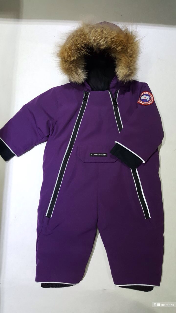 Canada Goose детский пуховый комбинезон 6-12 мес