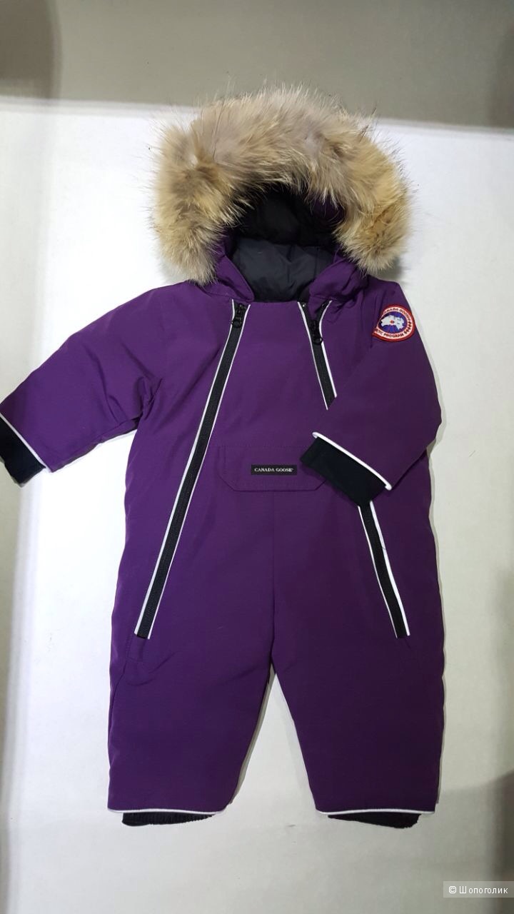 Canada Goose детский пуховый комбинезон 6-12 мес