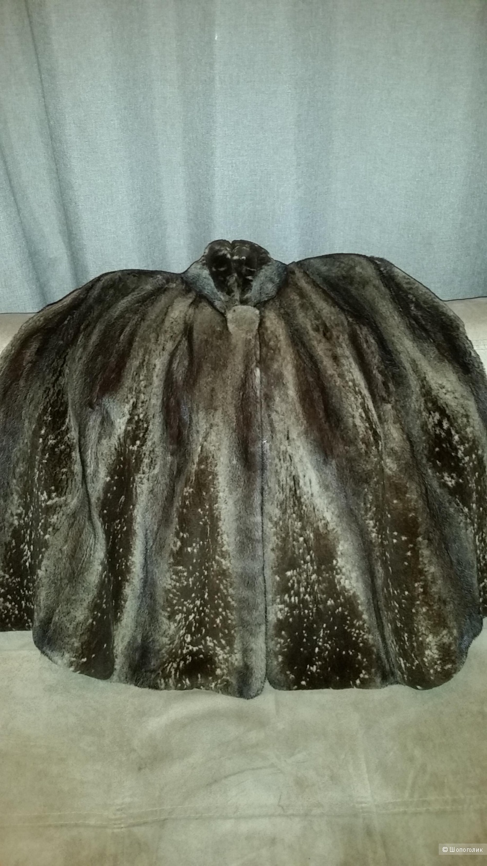 Пончо норковое,  Alberto fur, 42-48 размер