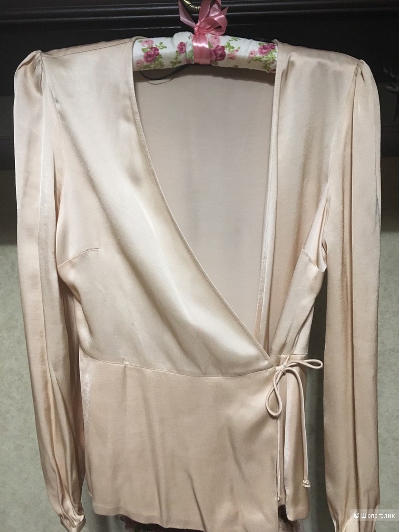 Блузка на запАх Zara XS