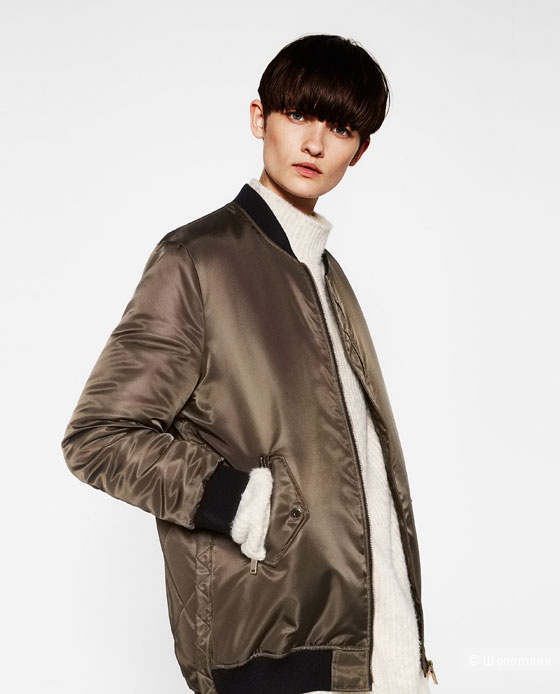 ZARA куртка бомбер S - M