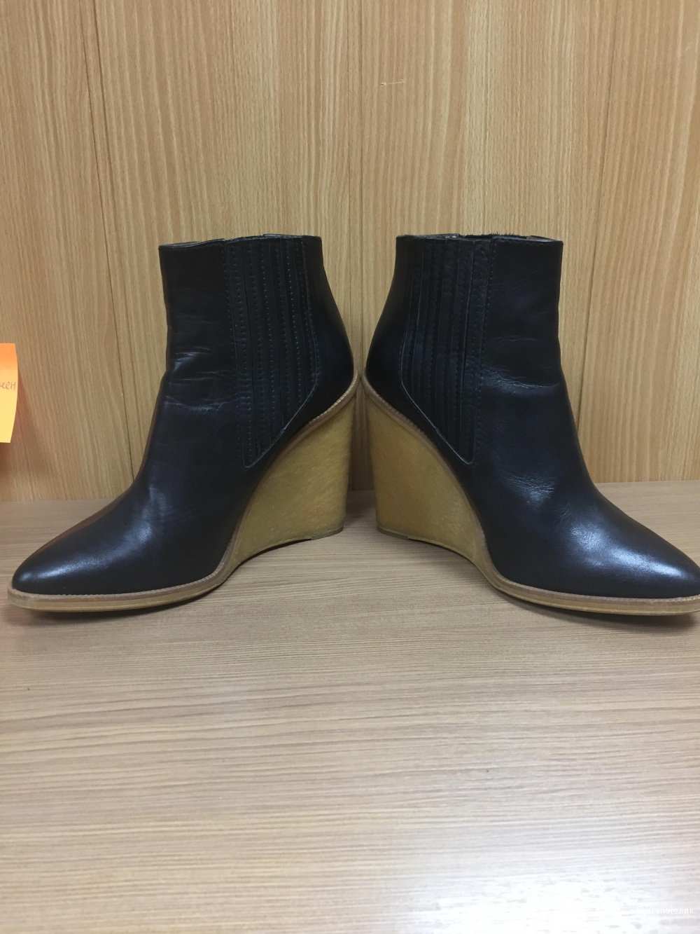 Ботинки кожаные Zara 39 размер