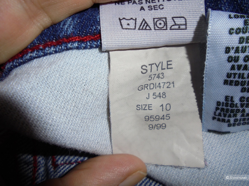 Джинсы TOMMY HILFIGER. размер 10
