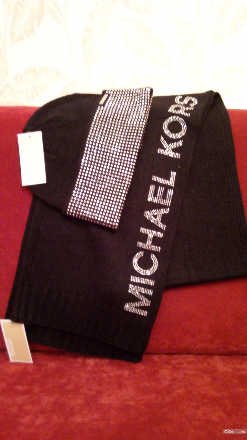 Комплект шапка и шарф Michael Kors
