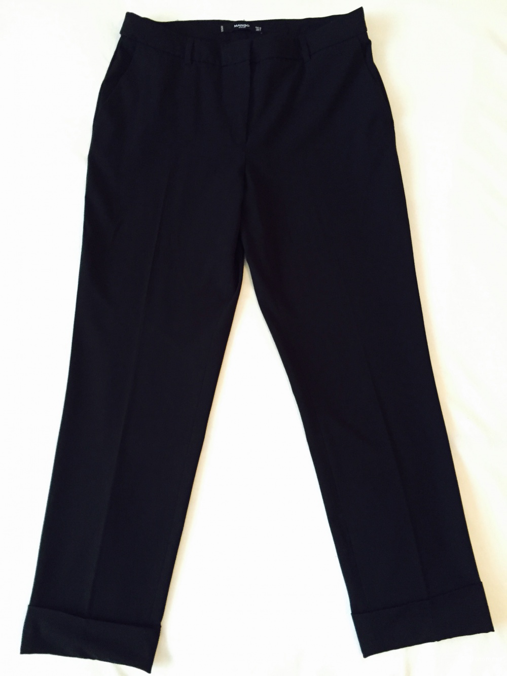 Укороченные брюки Mango, размер 40eu(46ru)