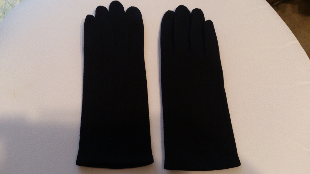 Комплект:  митенки и перчатки , размер 7 или 8