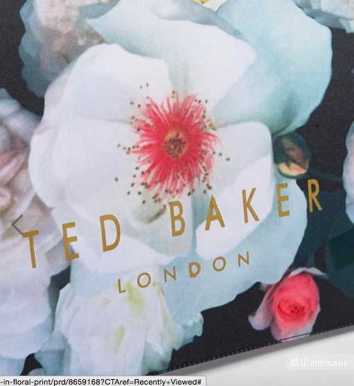 Зонт Ted Baker Compact Umbrella in Floral Print