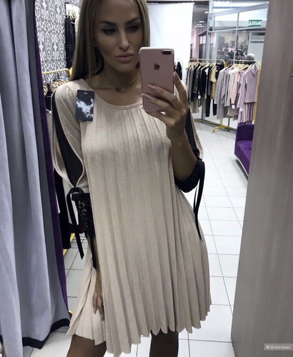Платье Glowy, Италия, oversize