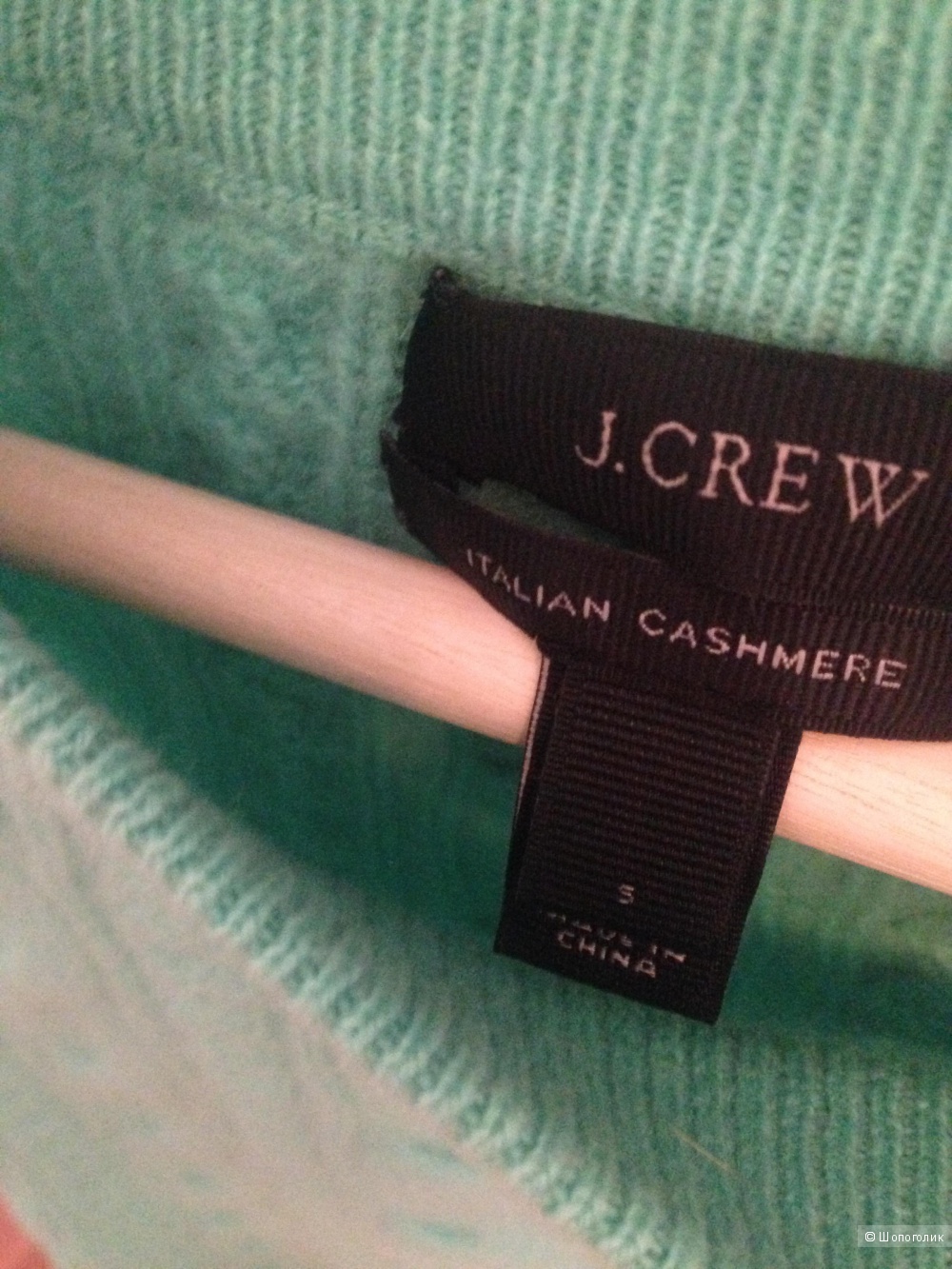 Кашемировый свитер Jcrew . Маркировка s