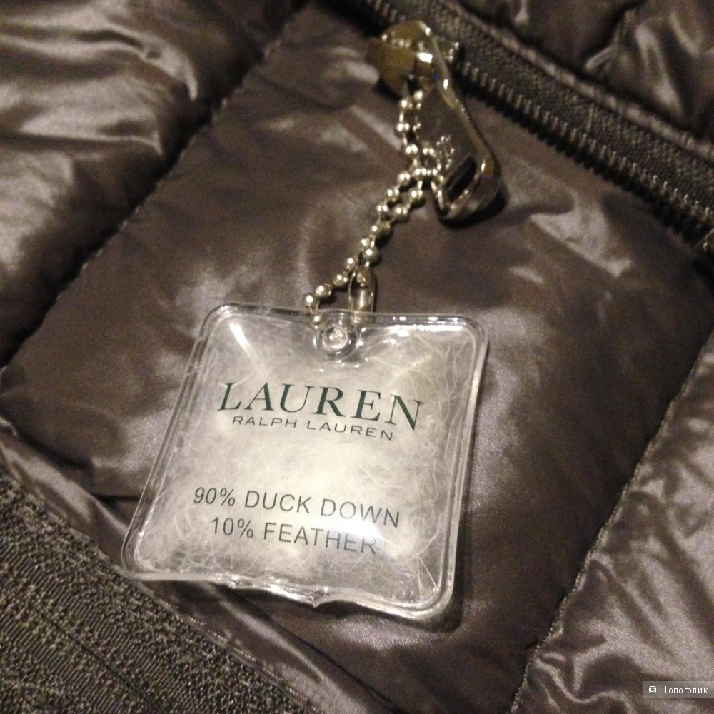 Новое пуховое пальто 46 р (М) Ralph Lauren