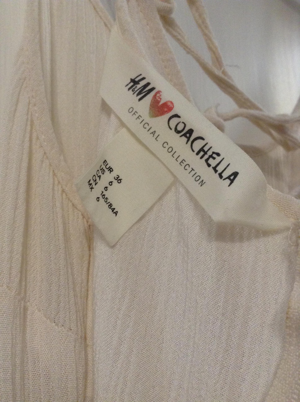 Длинное платье H&M, XS