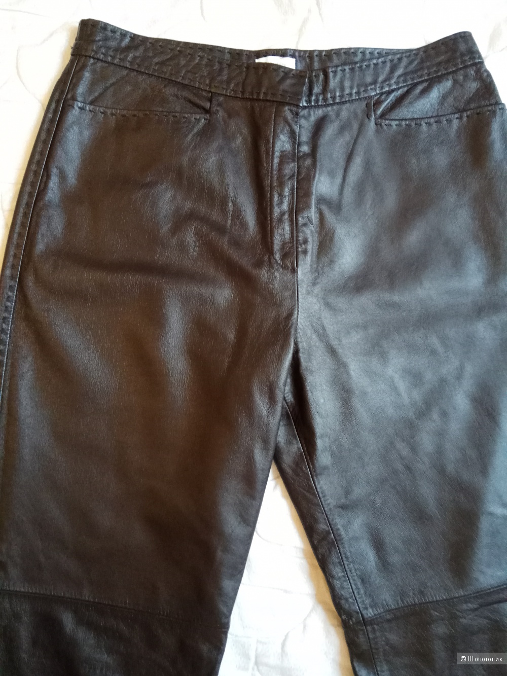 Кожаные брюки Caractere 48-50 размер