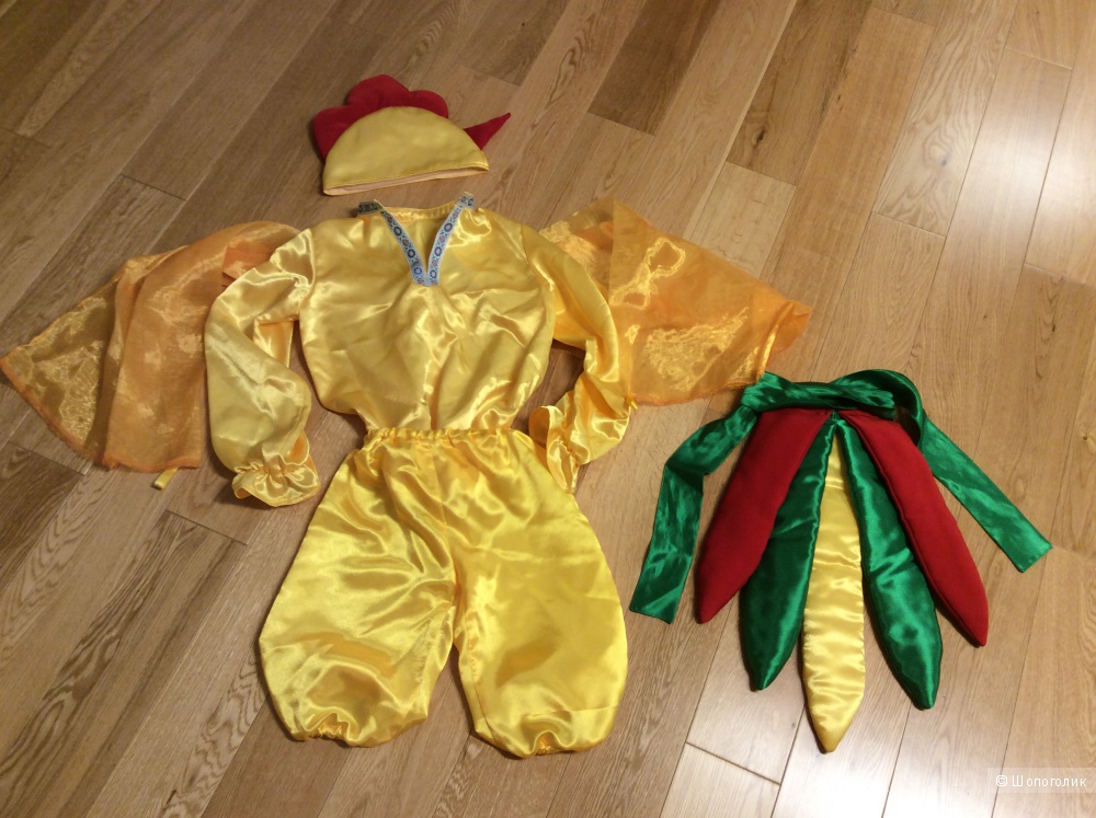 Карнавальный костюм “Петушок» для ребёнка р. 116-130