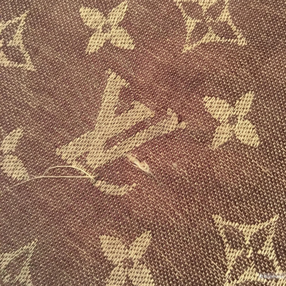 Платок Louis Vuitton Кофе с молоком, 140*140 см