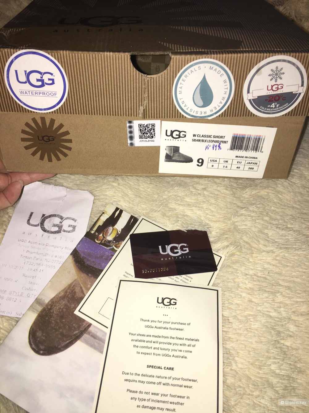 UGG Women Classic Mini обливные раз 40