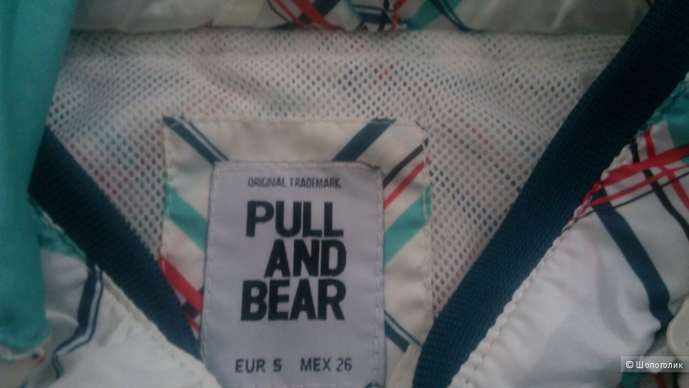 Ветровка pull and bear размер s