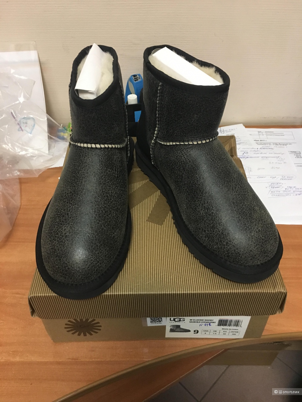 UGG Women Classic Mini обливные раз 40