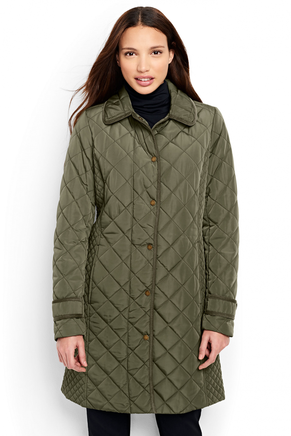 Стеганое пальто Landsend usa 8 ( 46 рос.)