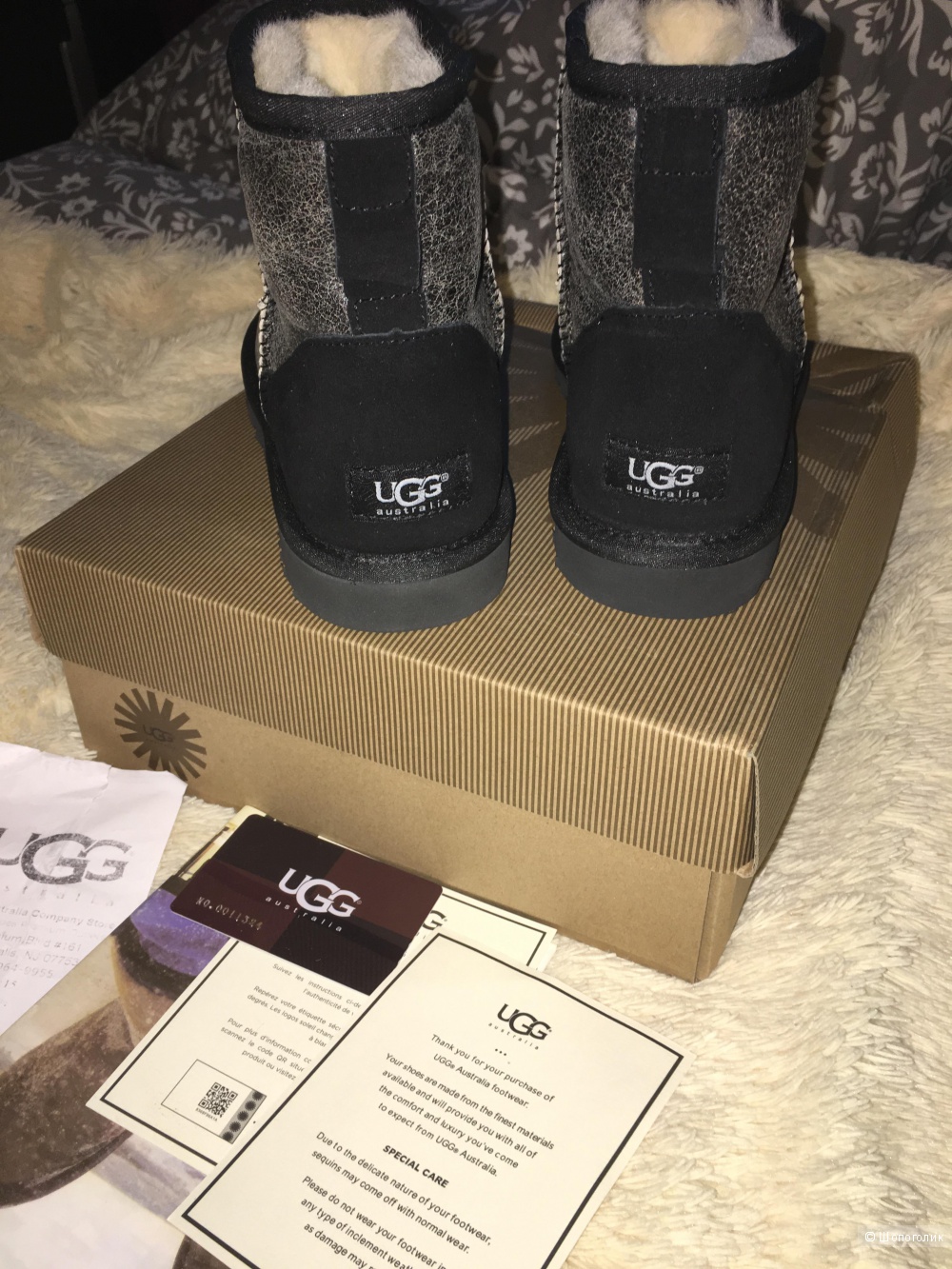 UGG Women Classic Mini обливные раз 40