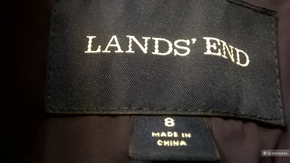 Стеганое пальто Landsend usa 8 ( 46 рос.)