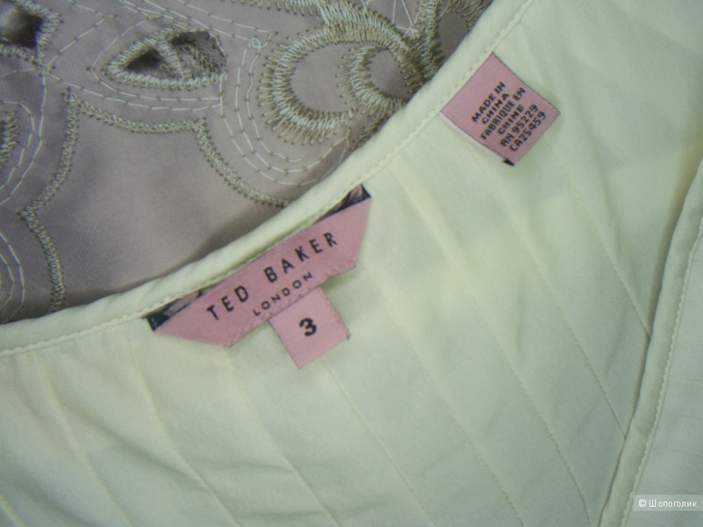 Шелковая блузка от Ted Baker р 3 англ. на 48 рус.