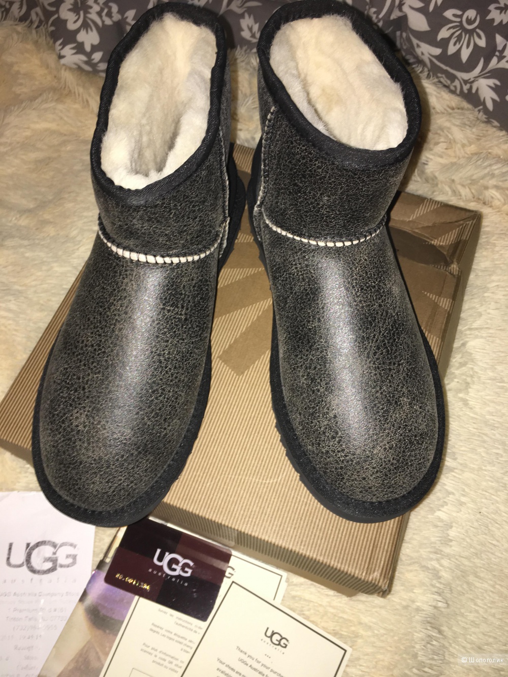 UGG Women Classic Mini обливные раз 40