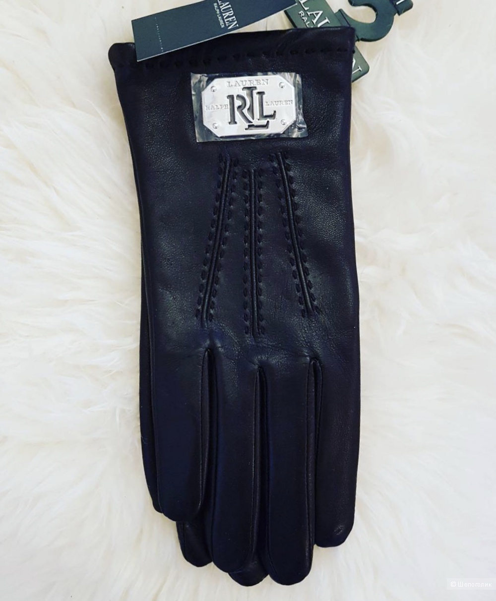 Кожаные перчатки  Ralph Lauren. Размер S