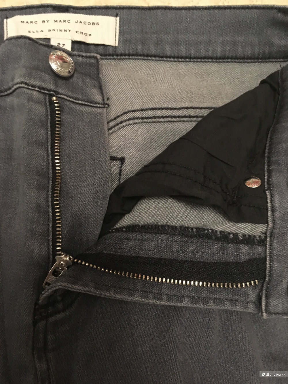 Джинсы MARC BY MARC JACOBS, 27 джинсовый размер