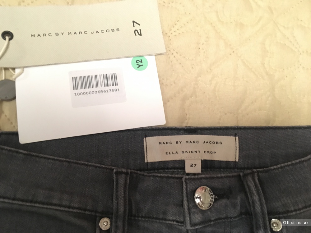 Джинсы MARC BY MARC JACOBS, 27 джинсовый размер