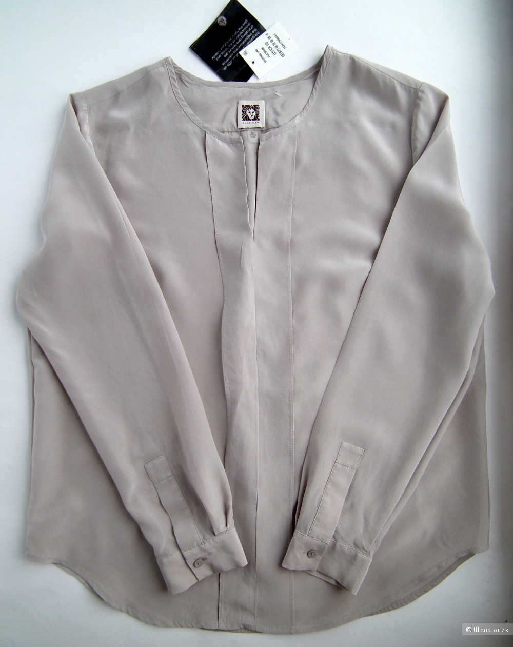 Шелковая блузка Anne Klein US10 (48-50р)