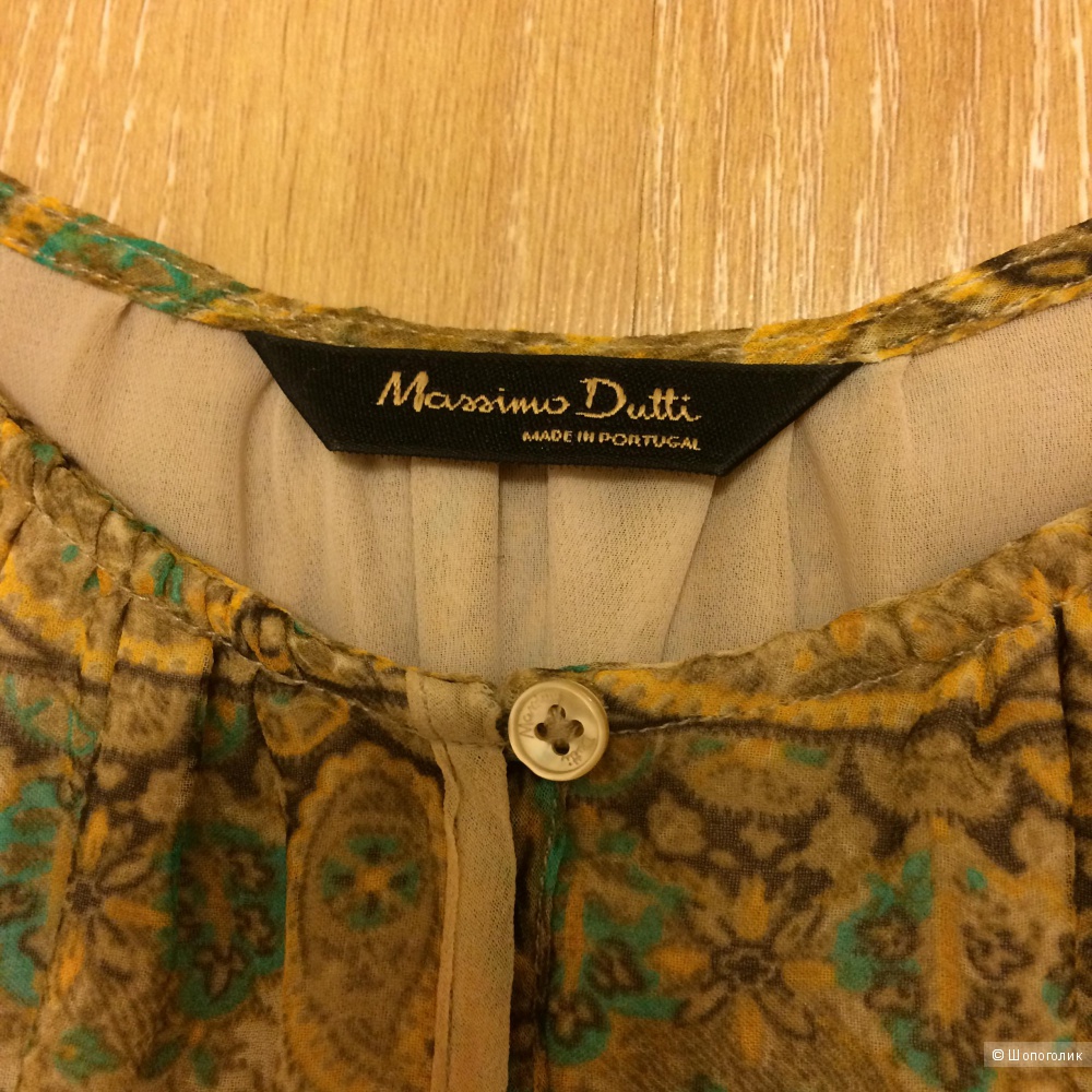 Шёлковое платье Massimo Dutti, р-р 44