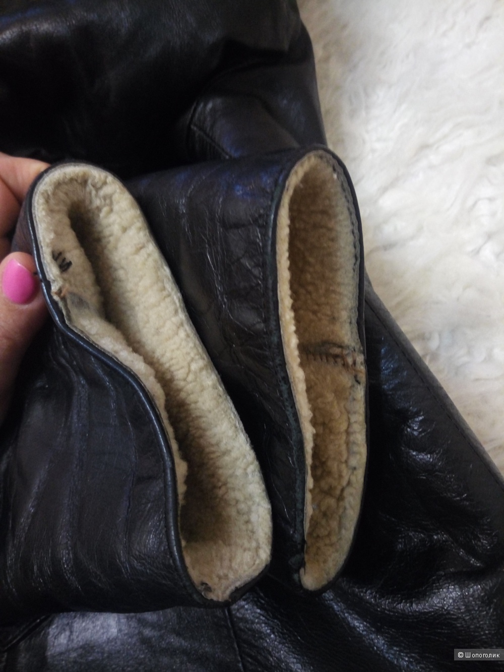 Дубленка-куртка BIGPRADA ,42-44р