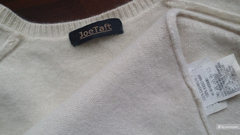 JOE TAFT Cashmere , кашемировый джемпер, М