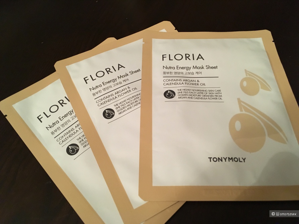Тканевые маски Tony Moly 3 штуки