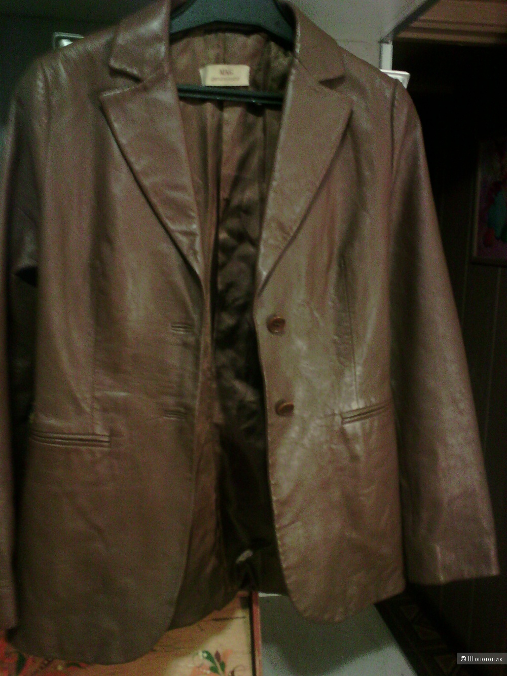 Кожаный пиджак. MNG. 44 (38) размер