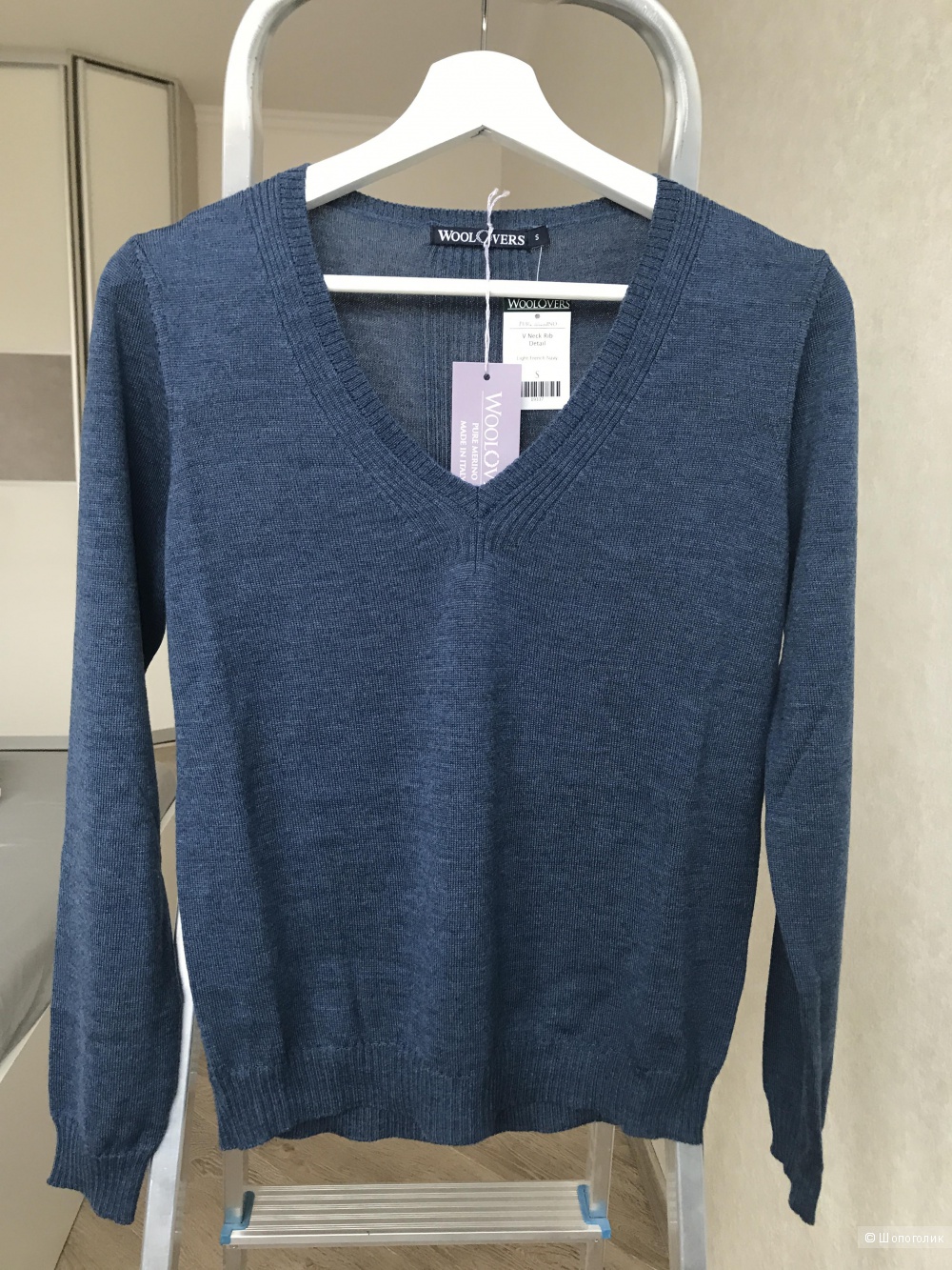 Пуловер Woolowers 100% меринос, размер S