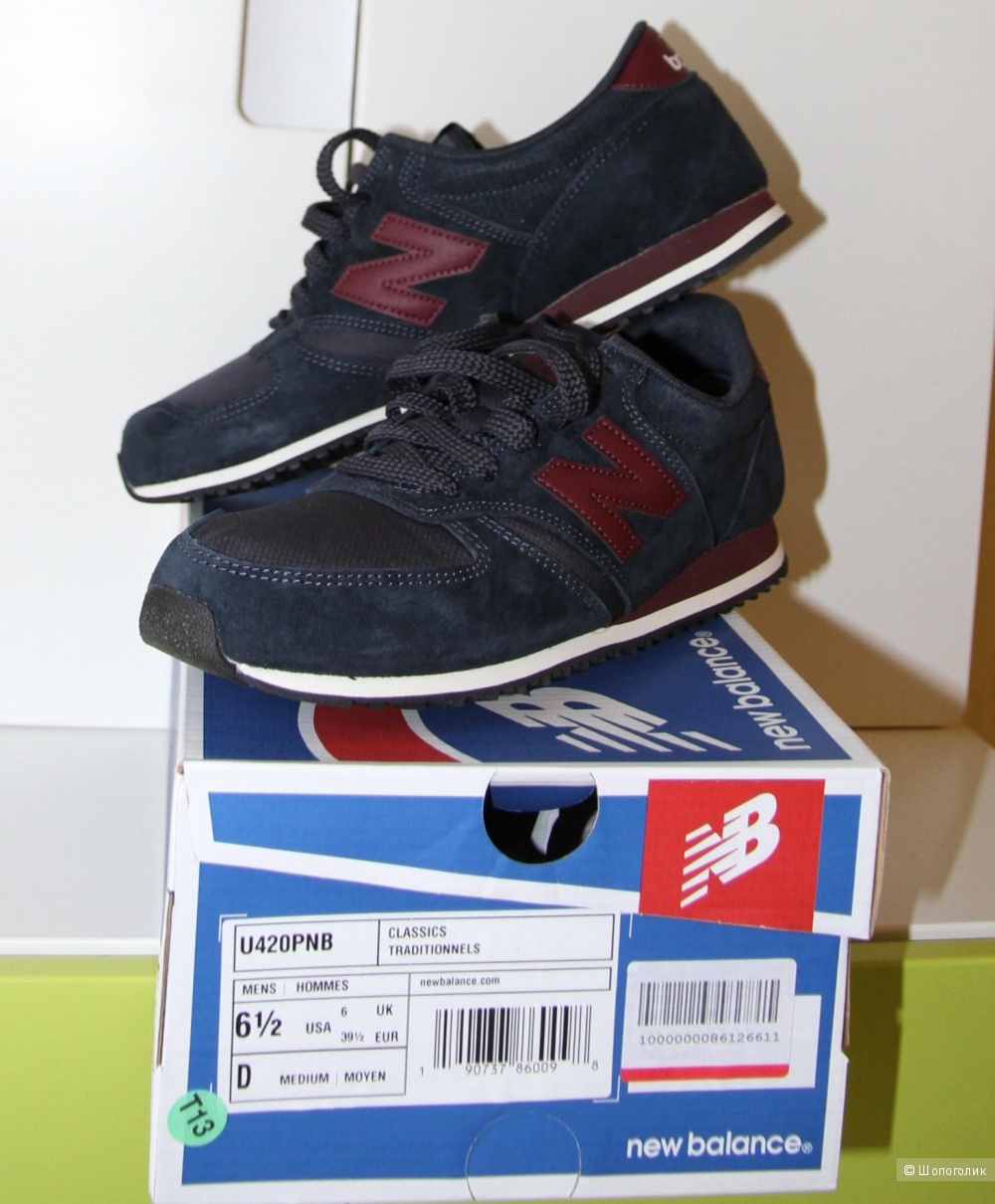 Новые кроссовки New balance 420, 6.5US/6UK/39.5EU