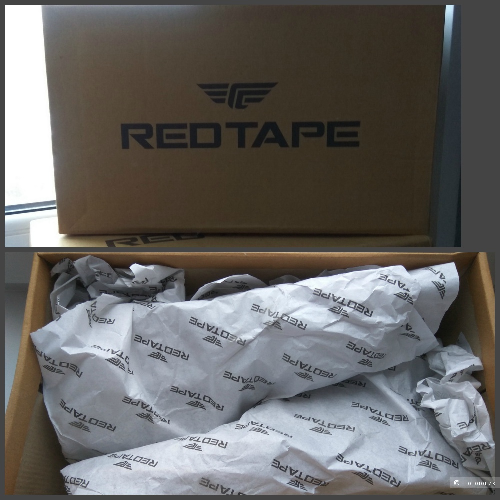 Ботинки кожаные, Red Tape, 8UK (на наш 40,5-41,5)