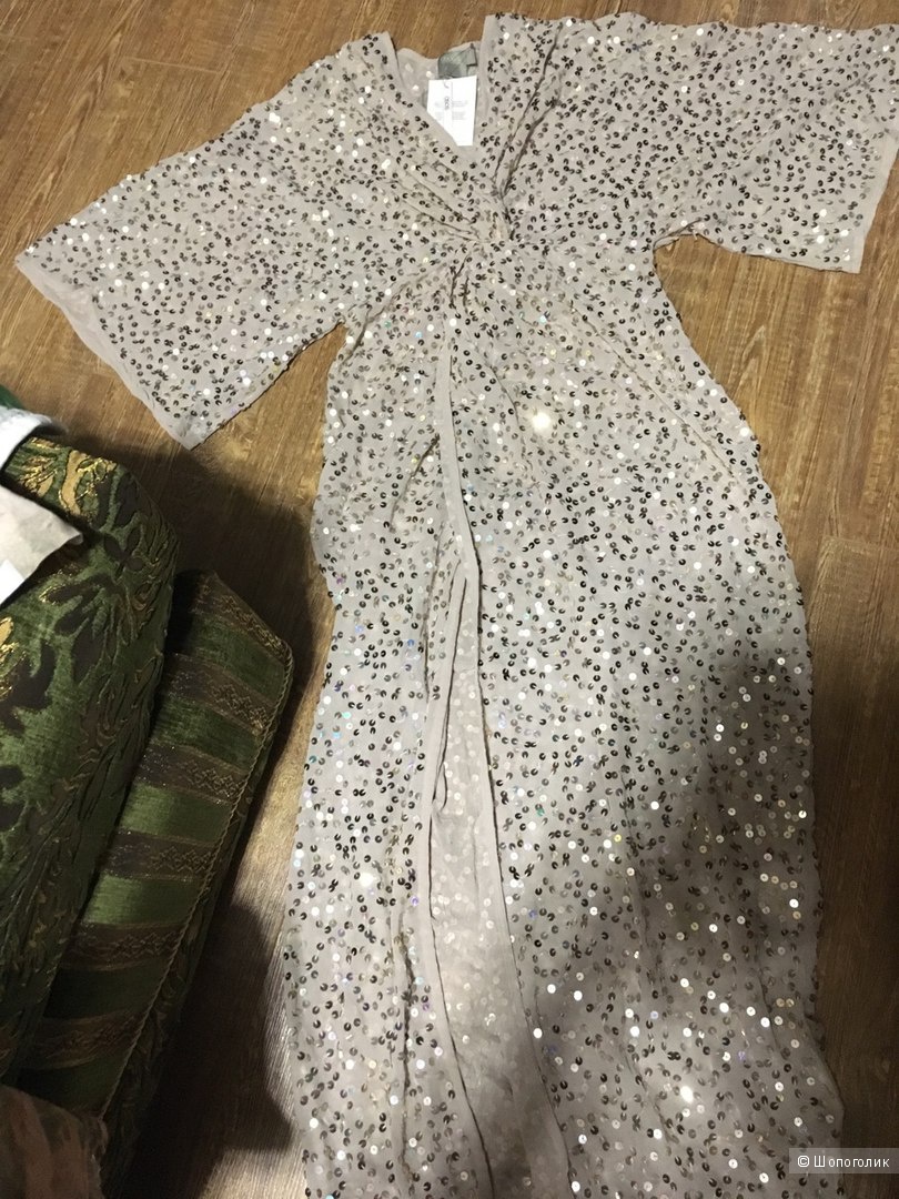 Платье в пайетках Asos UK6