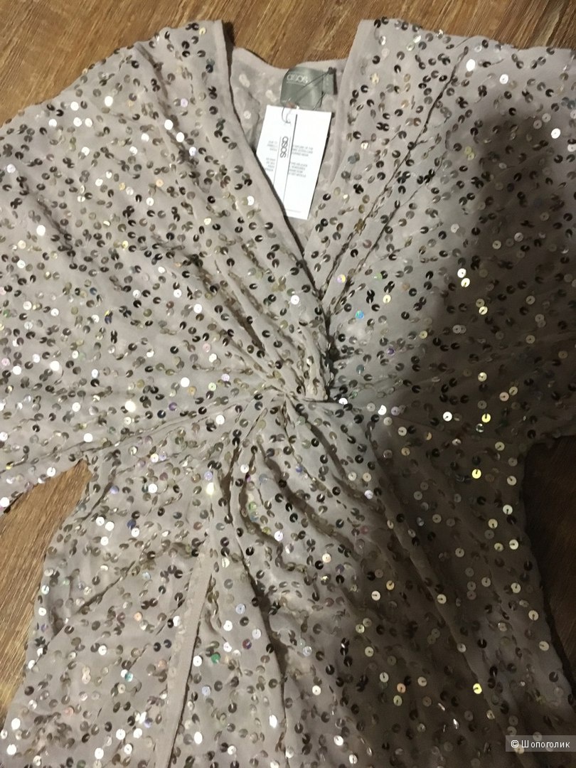 Платье в пайетках Asos UK6