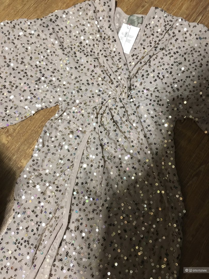 Платье в пайетках Asos UK6
