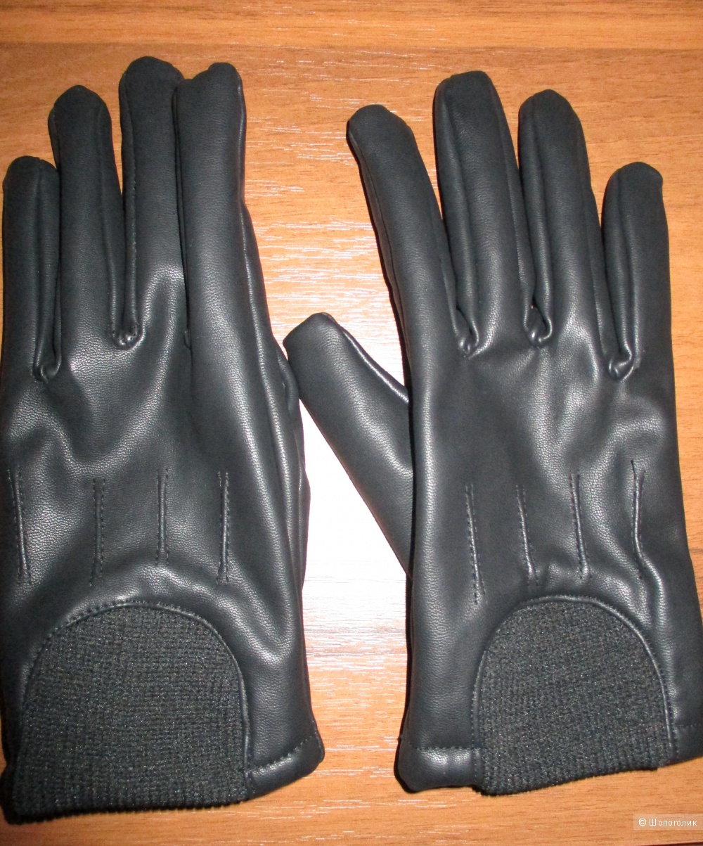 Кожаные перчатки 42-46 размер  Zolla