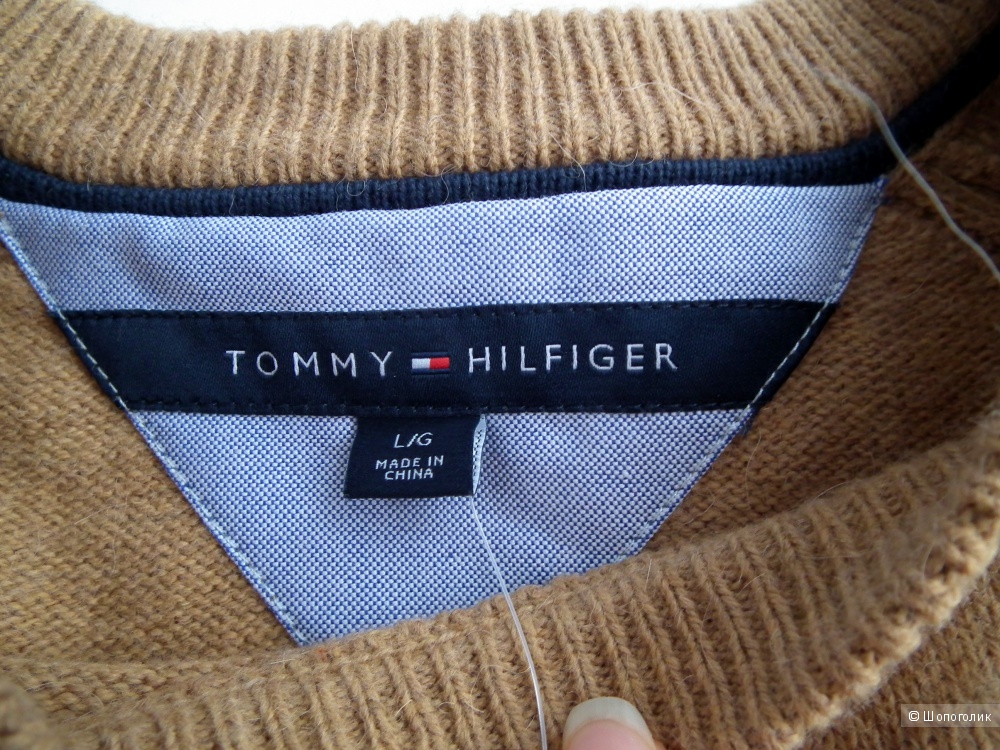 Мужской вязаный свитер Tommy Hilfiger L (50-52р)