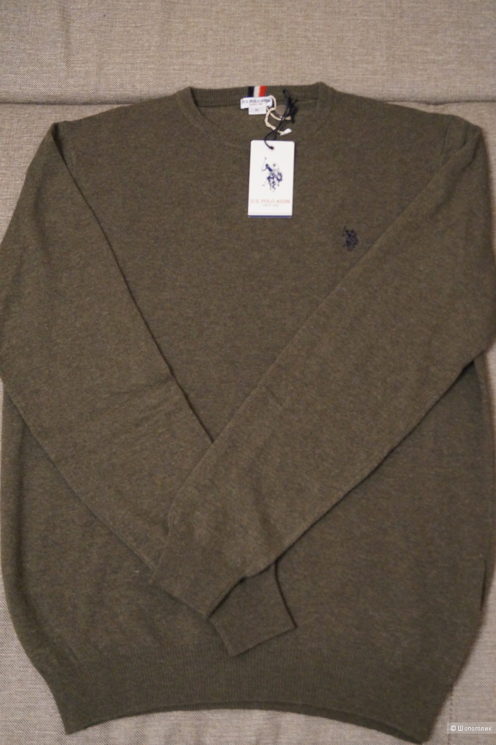 Свитер мужской U.S.POLO ASSN., размер 52-54
