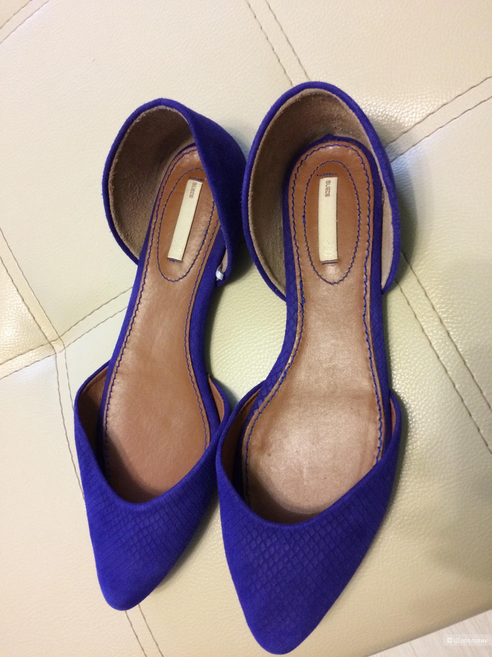 Туфли синие H&M 39-40 размер
