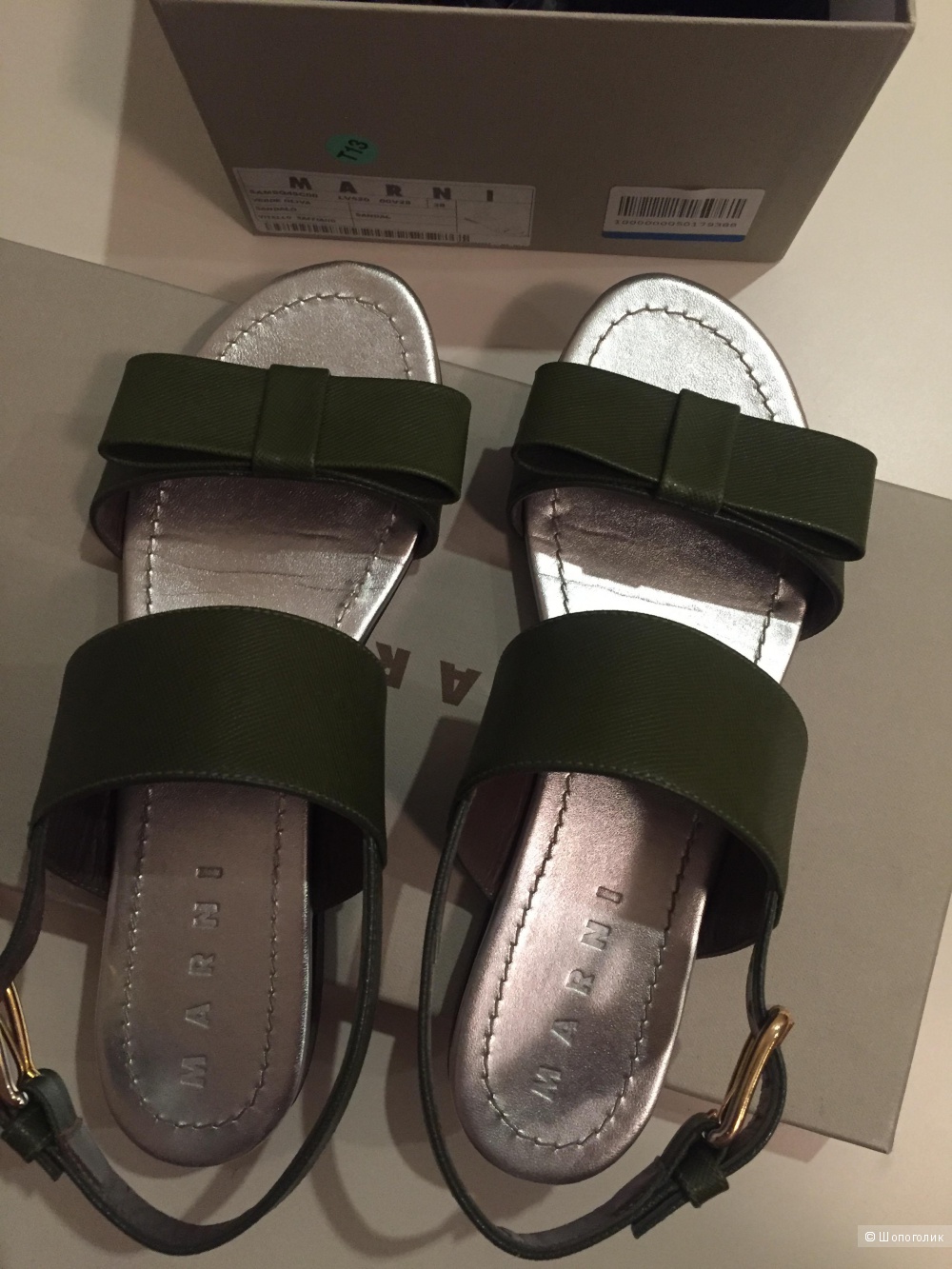 Сандалии Marni , раз.38