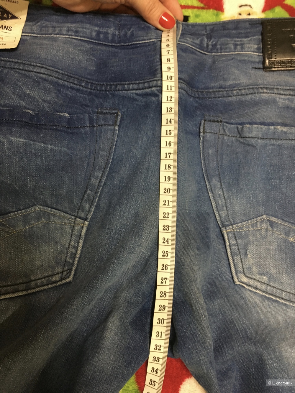 Мужские джинсы REPLAY, 29W-34L (Размер Джинсов).
