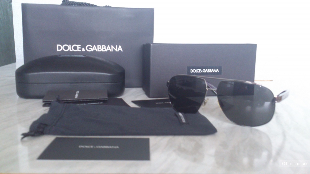 Солнцезащитные мужские очки Dolce & Gabbana  one size.